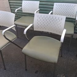 Leather Office Chairs 7 Total Take All 1 Price
