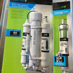 RO Buddie Reverse Osmosis System & Di Color Changing Mixed Bed Resin Cartridge 21 cu In