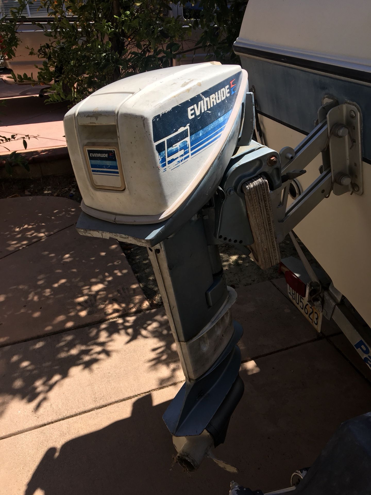 Evinrude 15 hp outboard