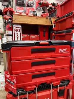 Milwaukee PACKOUT 22 in. Modular 3-Drawer Tool Box with Metal Reinforced Corners
