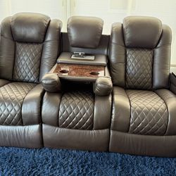 Couch 3 Seat Theater Seating