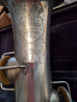 1922 Martin handcrafted low tone saxophone