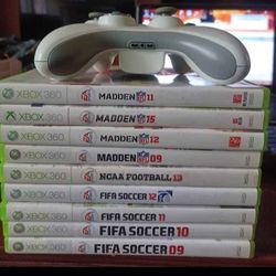 250GB XBOX FUTBOL-FOOTBALL BUNDLE WITH CONTROLLER $200 FINAL PRICE 