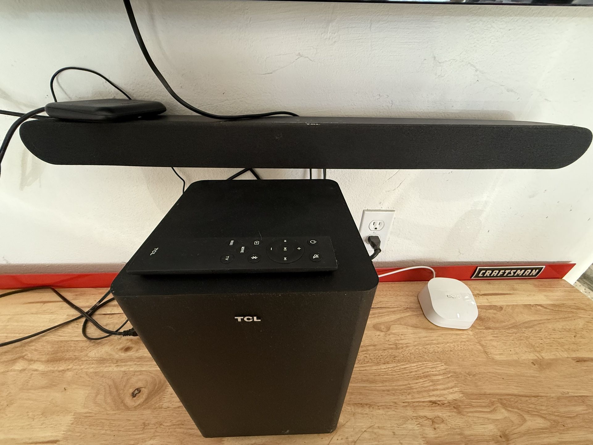 TCL 2.1 Sound Bar And Subwoofer