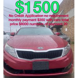 2012 Kia Optima No Credit Application No Requirements 