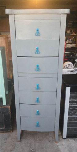 Tall Lingerie Dresser 7 Drawer
