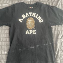 Bape Black Camo Tee