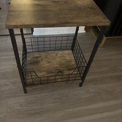 Modern Rustic Storage Shelf
