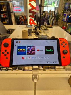 Nintendo Switch – OLED Model w/Red Joy-Con XTW(contact info removed)6 $240
