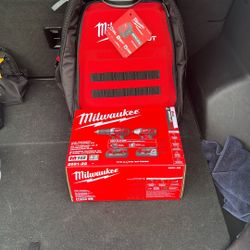 M18 Combo Kit And Pack out Backpack Milwaukee