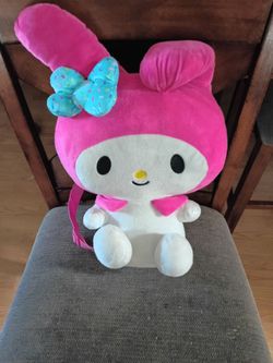 Hello Kitty My Melody Plush Backpack