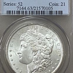 1883-CC Morgan Silver Dollar Coin $1 - PCGS MS63  - Carson City