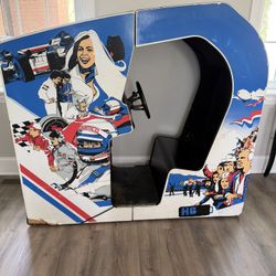 Atari Floor Video Driving Video Game Machine 