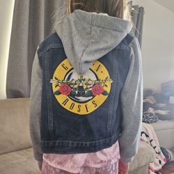 Girls GUNS - N - ROSES Jean Jacket