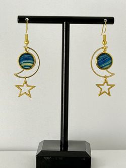 Beautiful One Of A Kind Stainless Steel Earrings