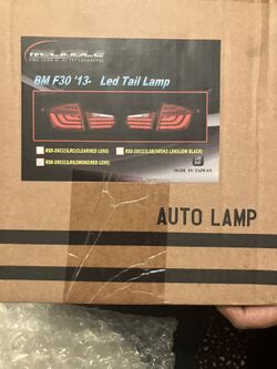 2013 BMW 328I Factory Tail Lights