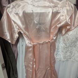 Flower Girl Robe- sz 8 