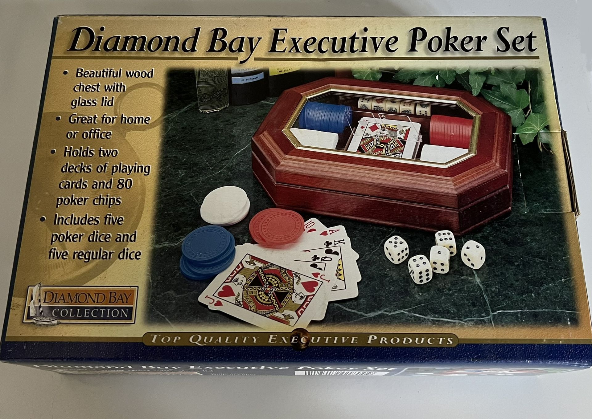 Diamond Bay Executive Poker Set
