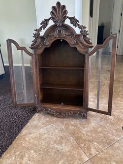 Vintage medicine/ spice cabinet.