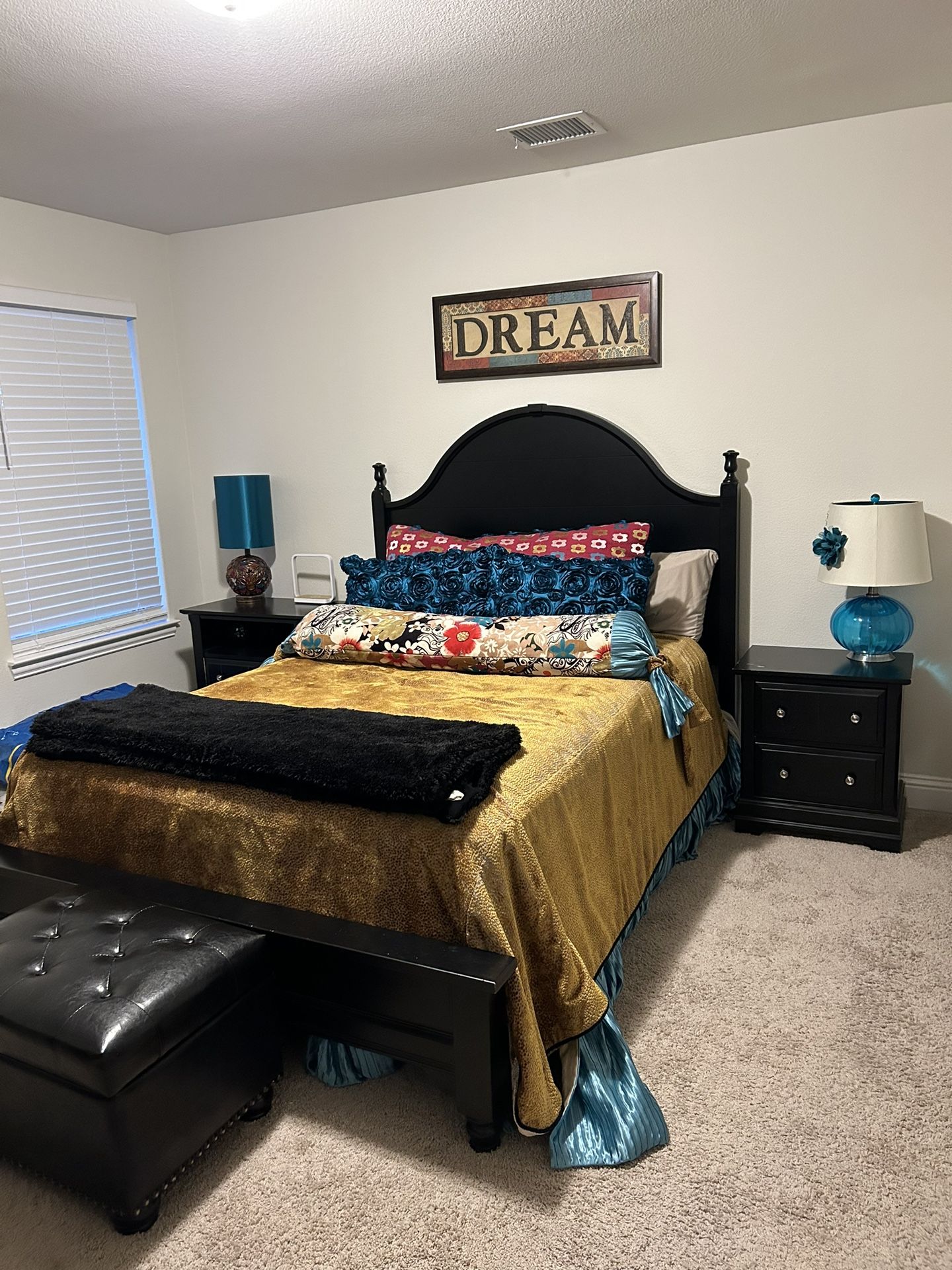 Black bedroom furniture