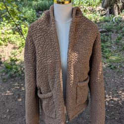 Hollister Teddy Brown Small Sherpa