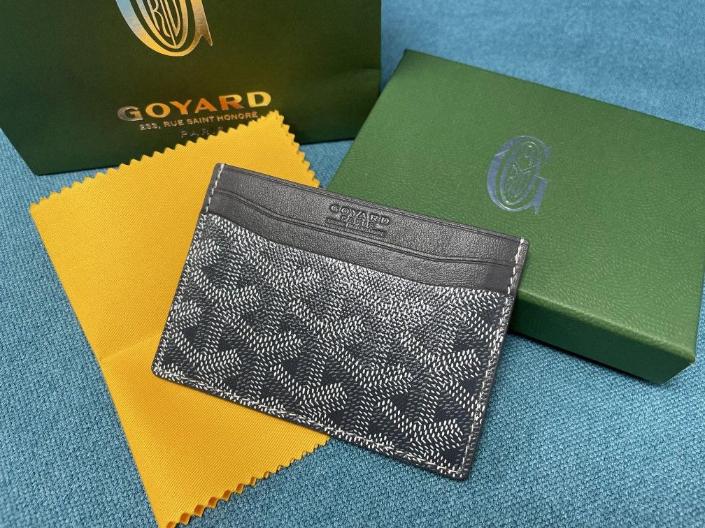 Goyard Saint Sulpice Card Holder Grey