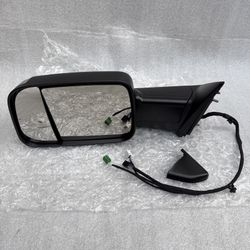 2021-2022 Ram 2500 / 3500 Left Door Tow Mirror OEM