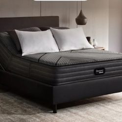 King Size Mattress BeautyRest Black L-Class Pillow Top Firm Advanced Collection With An All New Modern Design 16 Inches Direct From Factory