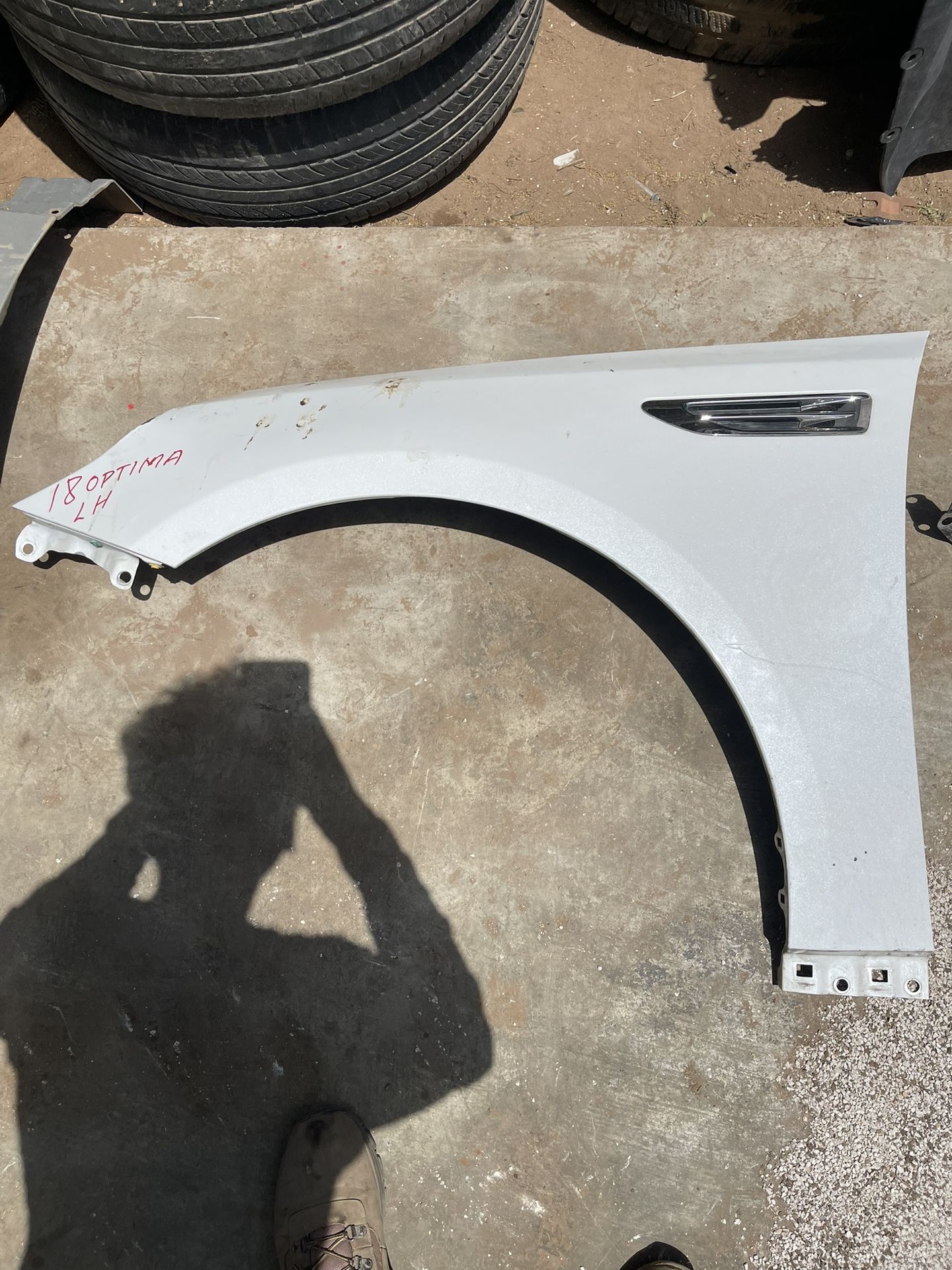 2018 Kia Optima left side fender
