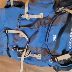HIGH SIERRA Backpack Avenger 45 Blue Hiking Internal Frame