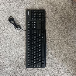 Wired Logitech Keyboard