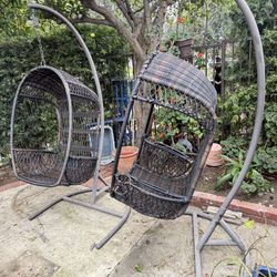 Hanging Chair, Wicker