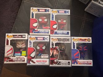 Spider-Man Funko pops lot