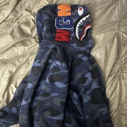 Blue Bape Hoodie