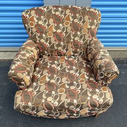 Colorful Upholstered Armchair