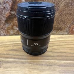 Panasonic LUMIX S-S50 50mm F1.8 L-Mount Mirrorless Camera Interchangeable Lens,Panasonic,lumix S-S50 50mm Lens,Panasonic Lens,50mm Lens,