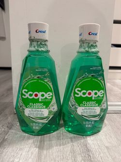 $4 each Scope Classic Mouthwash Original Mint 1L