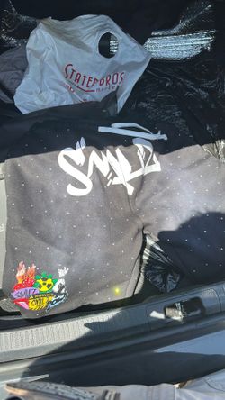 Black smiles shorts