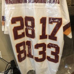 Rare Washington Red Skins Authentic Limited Edition Jersey 