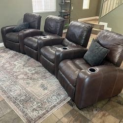 Free leather recliners 