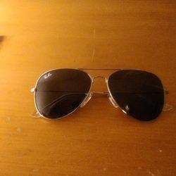 Ray-Ban Rayban Silver Aviator New Sunglasses