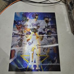 Los Angeles Dodgers WS 3D poster!
