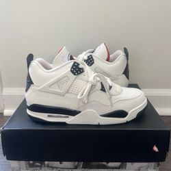 Jordan Air Jordan 4 Retro Flight Club,white Black Leather IM4002-100 2026 (size 10)