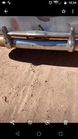 1953 Chevy bumper