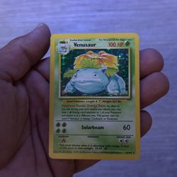 Pokemon Venusaur Base Set