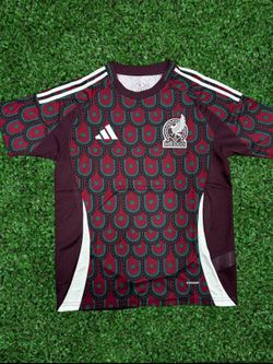 Mexico National Team Jersey 2024 – Red/Burgundy