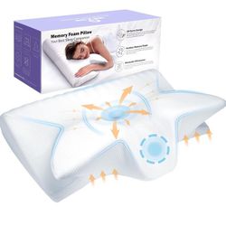 Ergonomic Memory Foam pillow for Neck Pain Relief,
