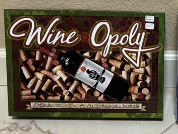 New! Wine Opoly Game
