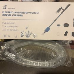Electric Aquarium Vacuum Gravel Cleaner 