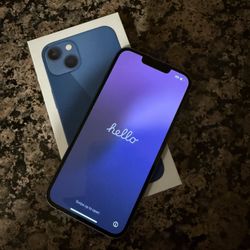 iPhone 13 Blue – Unlocked – Excellent Condition